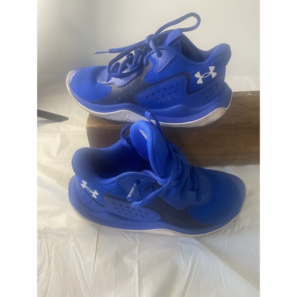 Under Armour Jet 21 Basketball Shoes Kids Blue Sneakers 3024260-401‎